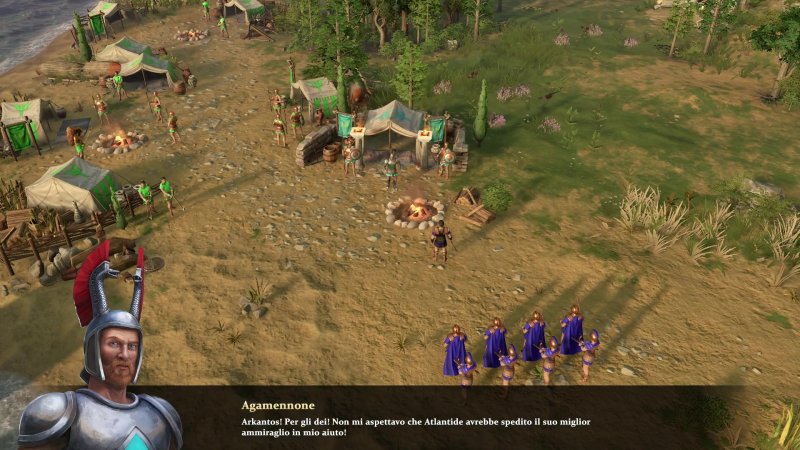 Il colpo d'occhio è inconfondibile, ma in Age of Mythology si arriva a combattere sotto le mura di Troia