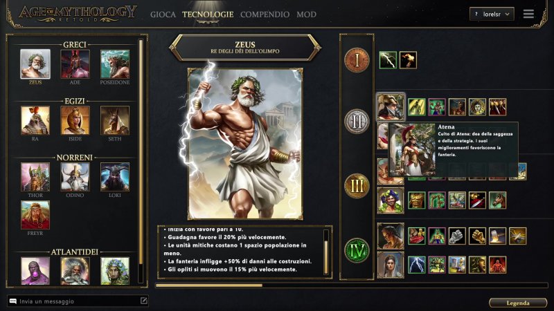 La presenza delle divinità ha stravolto le regole del classico Age of Empires