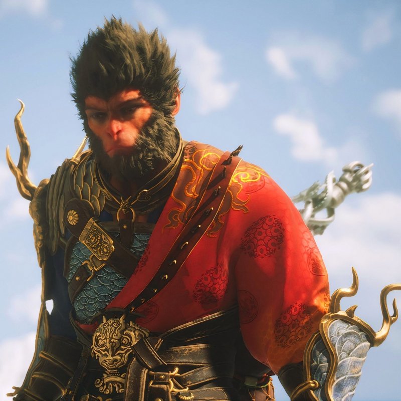 Un ritratto di Sun Wukong Un ritratto di Sun Wukong