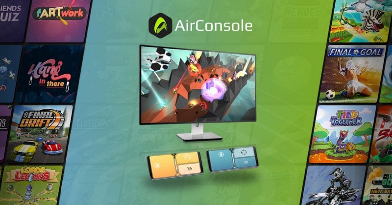 The AirConsole gaming platform and some of the games