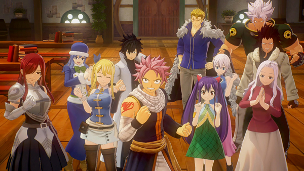 Fairy Tail 2 ha una data d'uscita ufficiale con tutta la gilda che fa festa