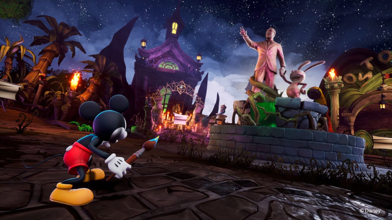 La demo di Disney Epic Mickey: Rebrushed mostra quanto è cambiato rispetto alla versione di Warren Spector