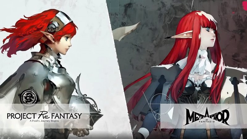 Il design finale del personaggio di Hulkenberg (a destra) e come invece appariva nei bozzetti preliminari di Project Re:Fantasy (a sinistra)