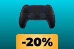 Il controller DualSense nero di PS5 è in sconto su Amazon Italia - Notizia
