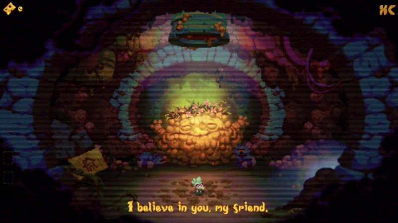 Questo enorme slime che abita le fogne ed è composto di... be', vuole abbracciarvi all'inizio di ogni tentativo