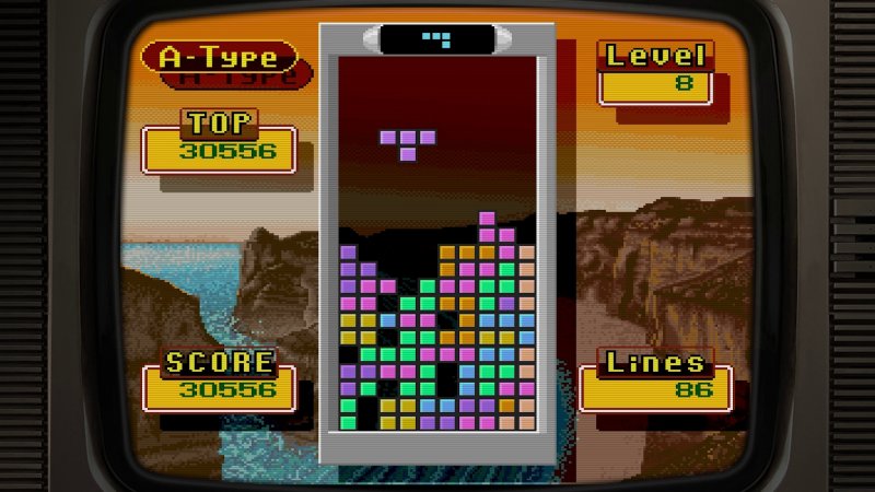 Una delle tante varianti di Tetris Una delle tante varianti di Tetris