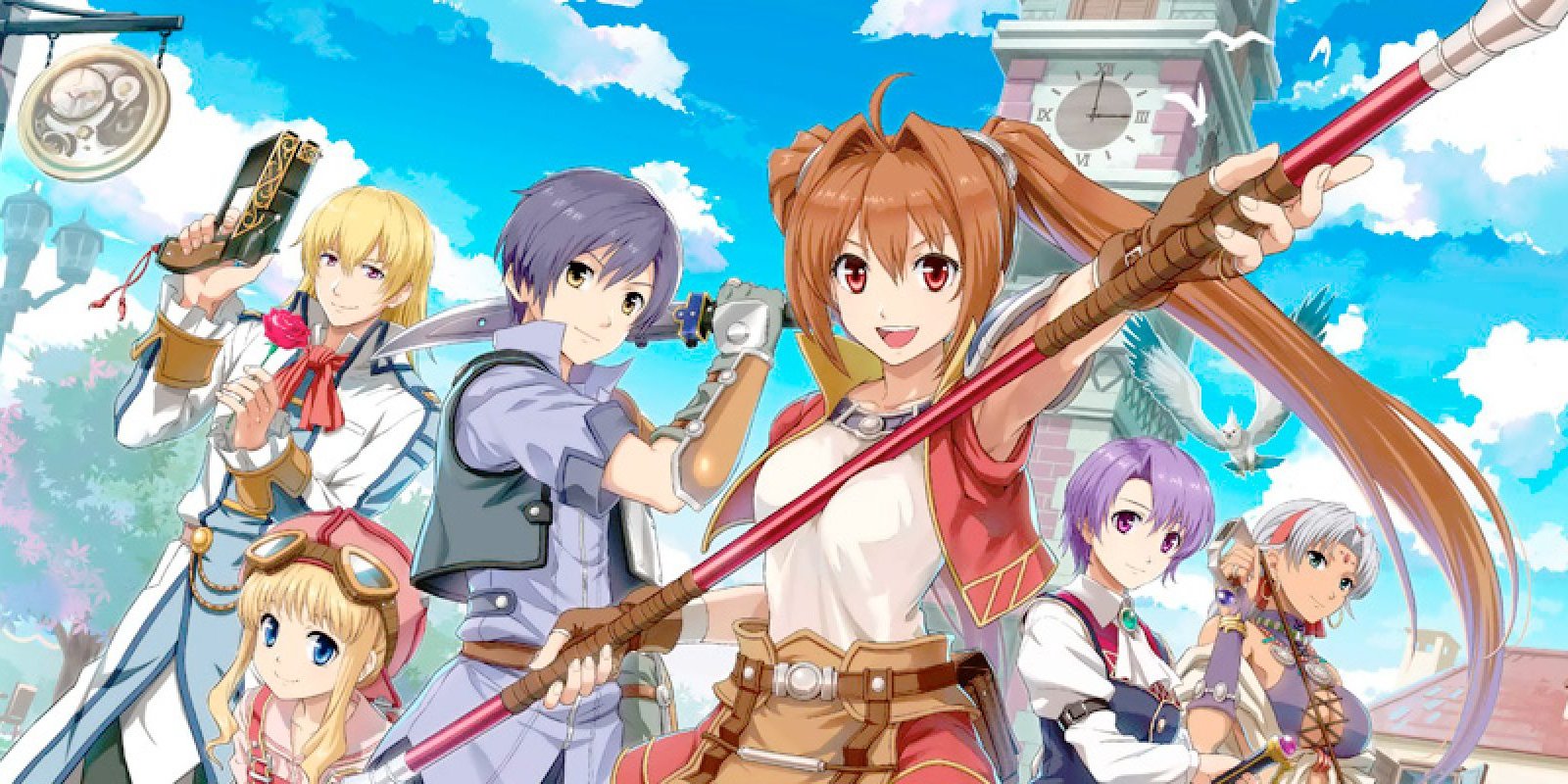 Il cast di The Legend of Heroes: Trails in the Sky