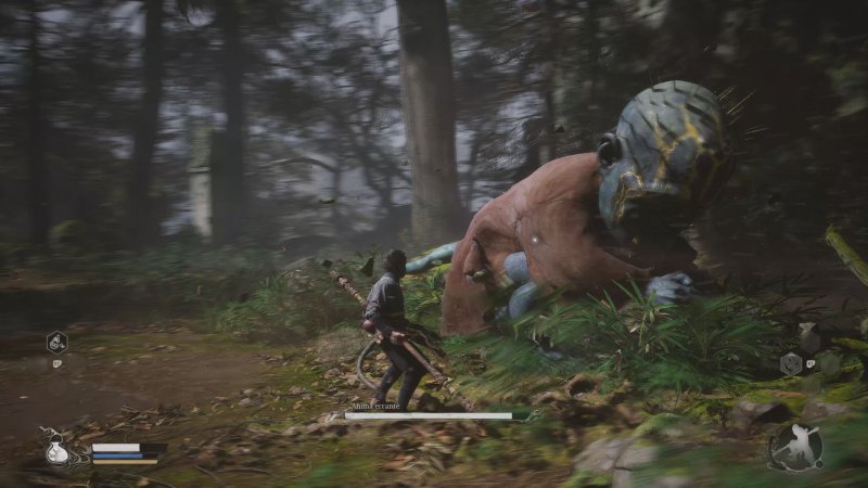 Il primo boss di Black Myth: Wukong in uno scatto senza ray tracing