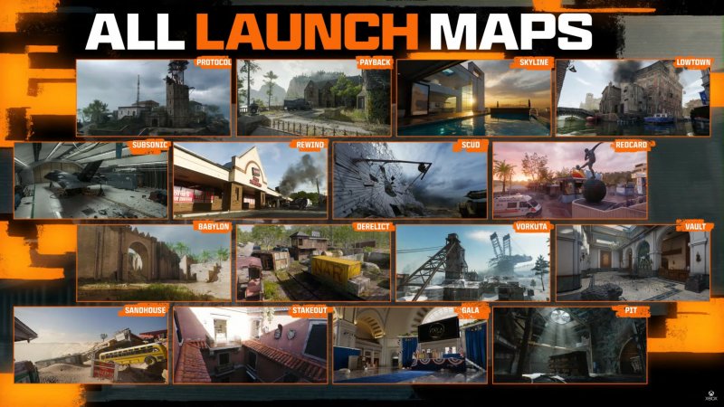 Tutte le mappe di Call of Duty: Black Ops 6 disponibili al lancio