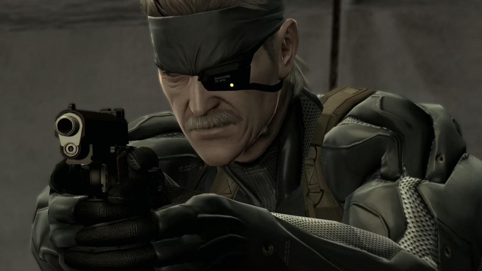 Old Snake in Metal Gear Solid 4