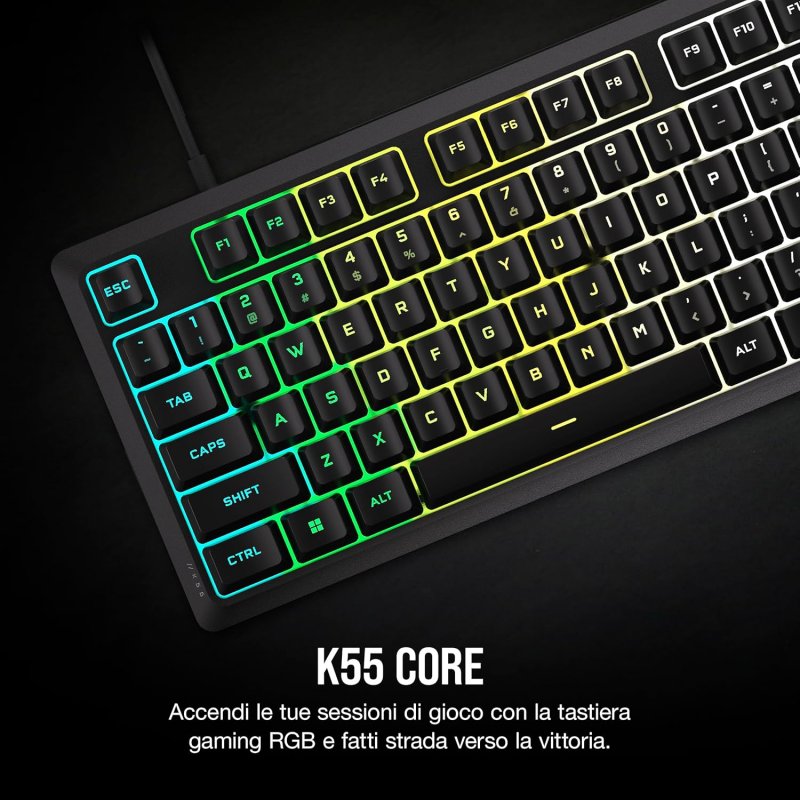 Tastiera Corsair K55 Core RGB