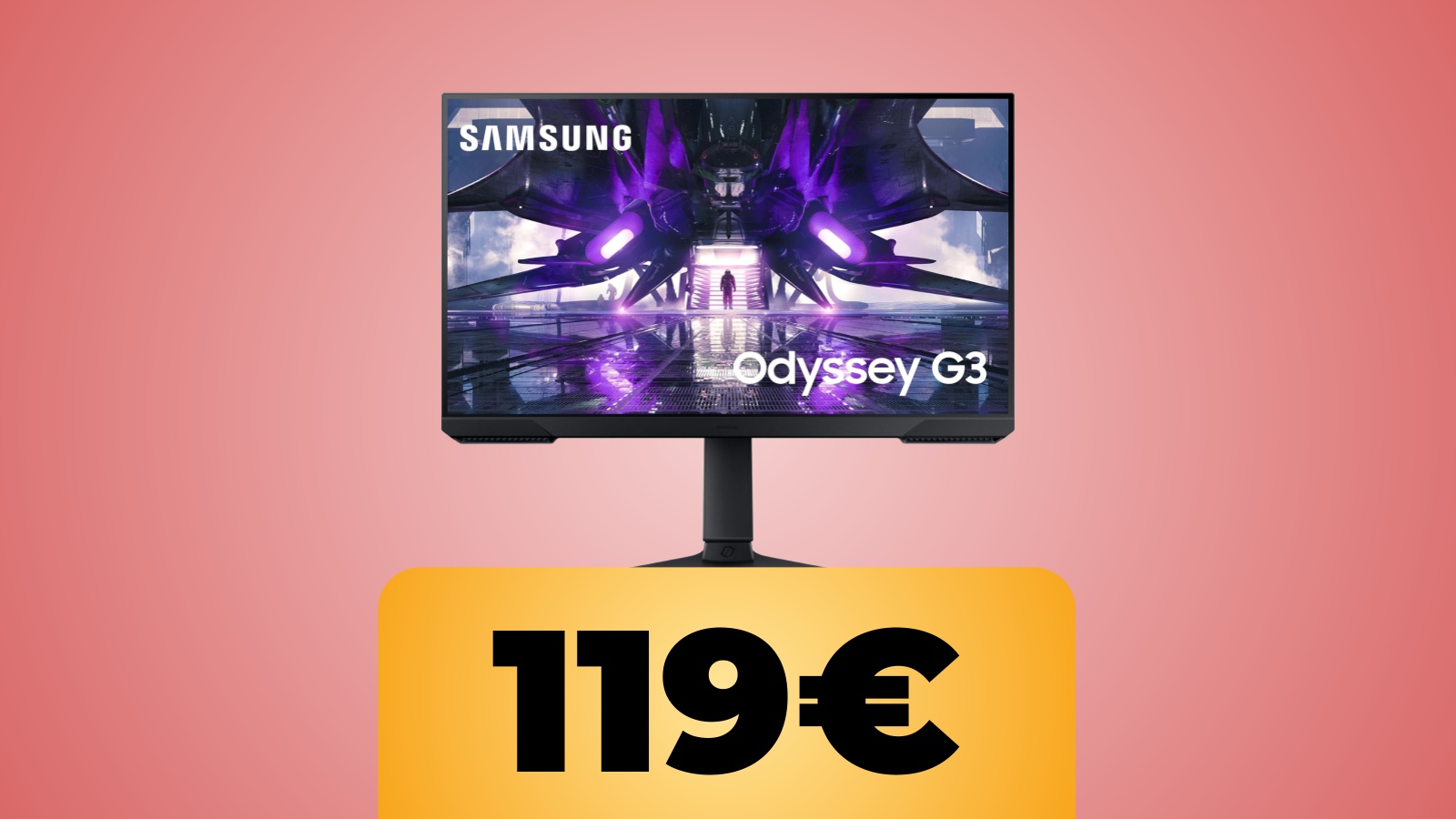 Samsung Monitor Gaming Odyssey G3 e il prezzo di Amazon