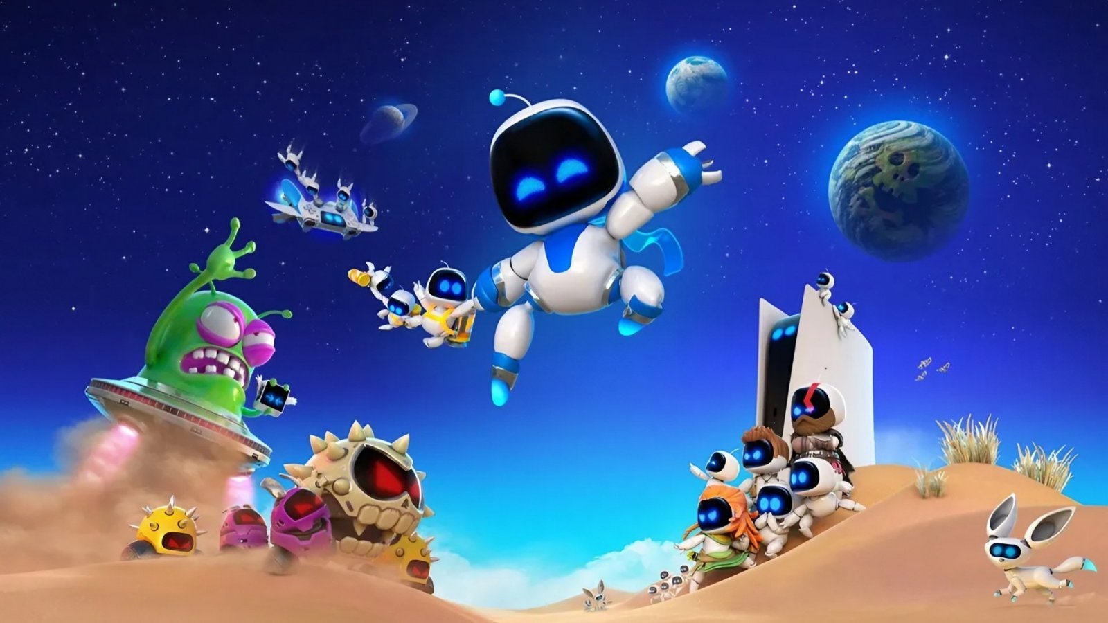 Un artwork di Astro Bot