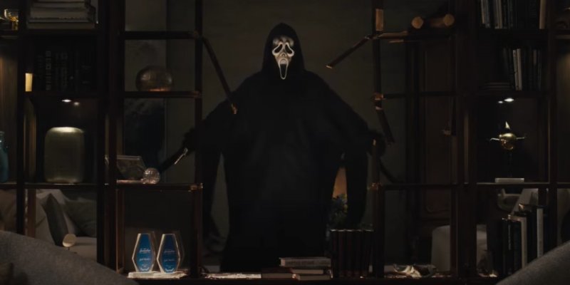 Ghostface in una scena di Scream VI Ghostface in una scena di Scream VI