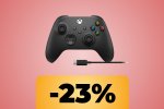 Il controller Xbox nero con cavo USB-C incluso è in sconto su Amazon Italia - Notizia