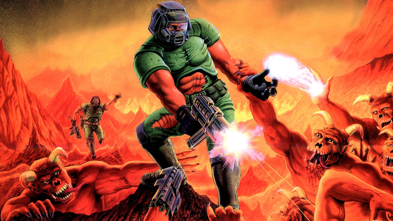 La copertina del primo DOOM