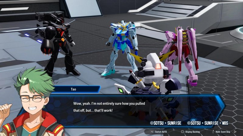 La storia non è niente di speciale ma sembra uscita da una puntata di Gundam Build Fighters