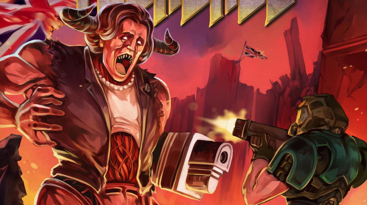 Bethesda ha bannato una mod di DOOM con una Margaret Tatcher demone perché considerata politica