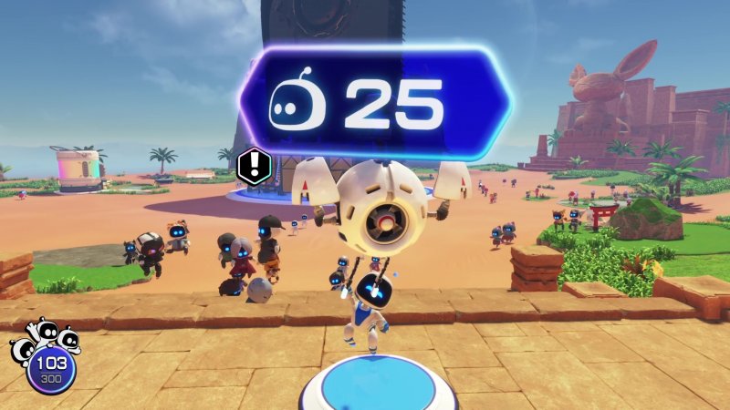 L'hub di gioco è un gigantesco livello in continua evoluzione che si trasforma sulla base dei bot salvati