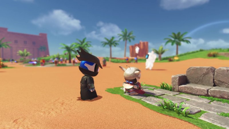 Astro Bot vestito da Cacciatore di Bloodborne Astro Bot vestito da Cacciatore di Bloodborne