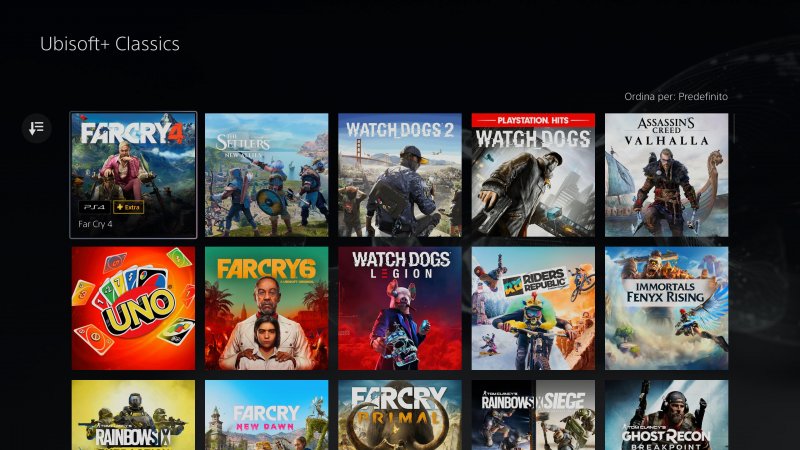 Alcuni dei giochi della raccolta Ubisoft Classics+ inclusa con PlayStation Plus Extra e Premium Alcuni dei giochi della raccolta Ubisoft Classics+ inclusa con PlayStation Plus Extra e Premium