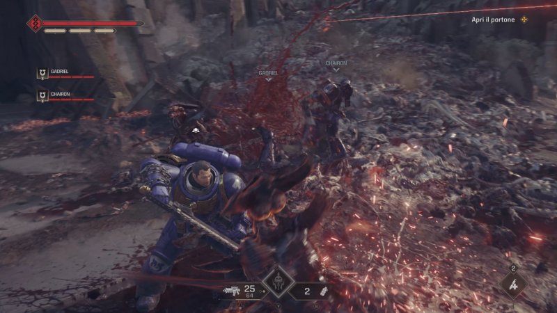 Titus impegnato in un combattimento viscerale in Warhammer 40.000: Space Marine 2 Titus impegnato in un combattimento viscerale in Warhammer 40.000: Space Marine 2