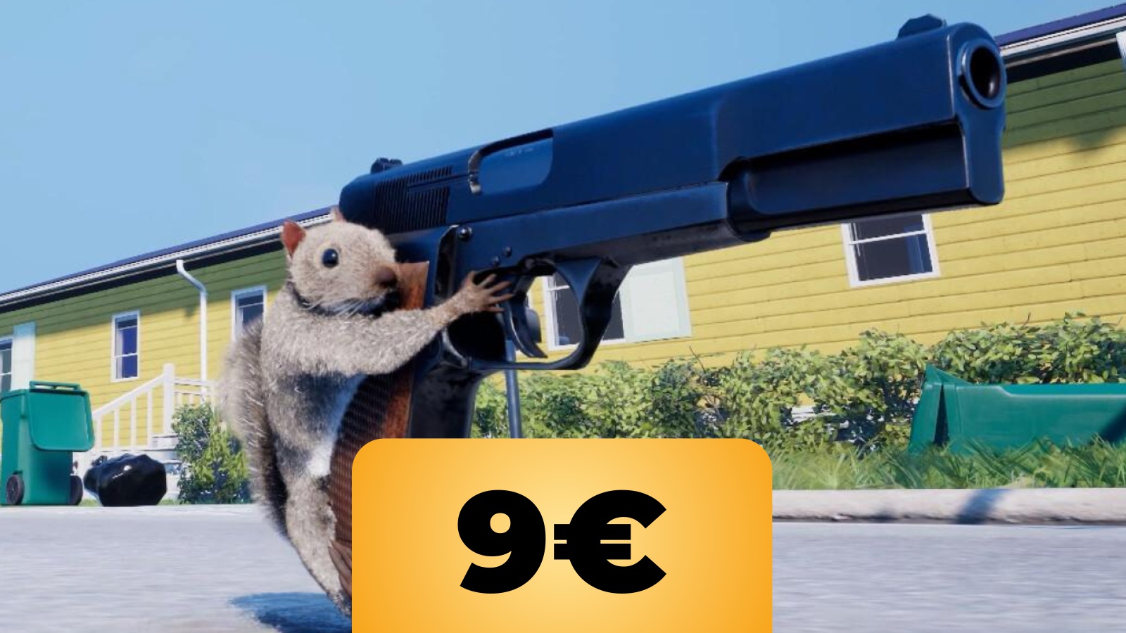 Squirrel with a Gun è folle e a prezzo bassissimo in versione PC Steam, con l'offerta di Instant Gaming