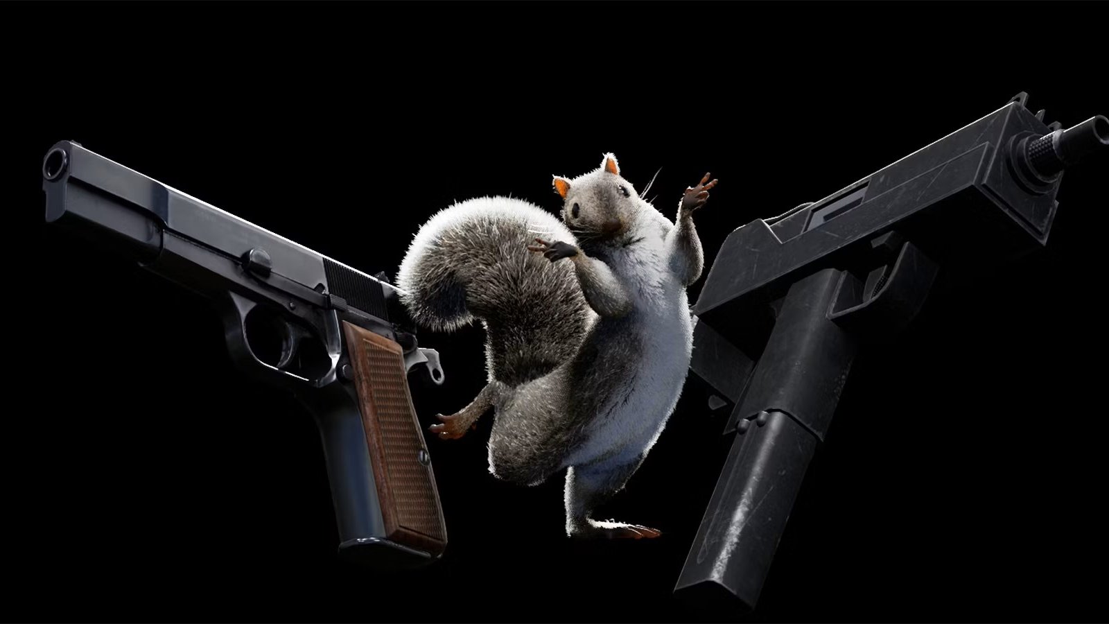 Lo scoiattolo protagonista di Squirrel with a Gun