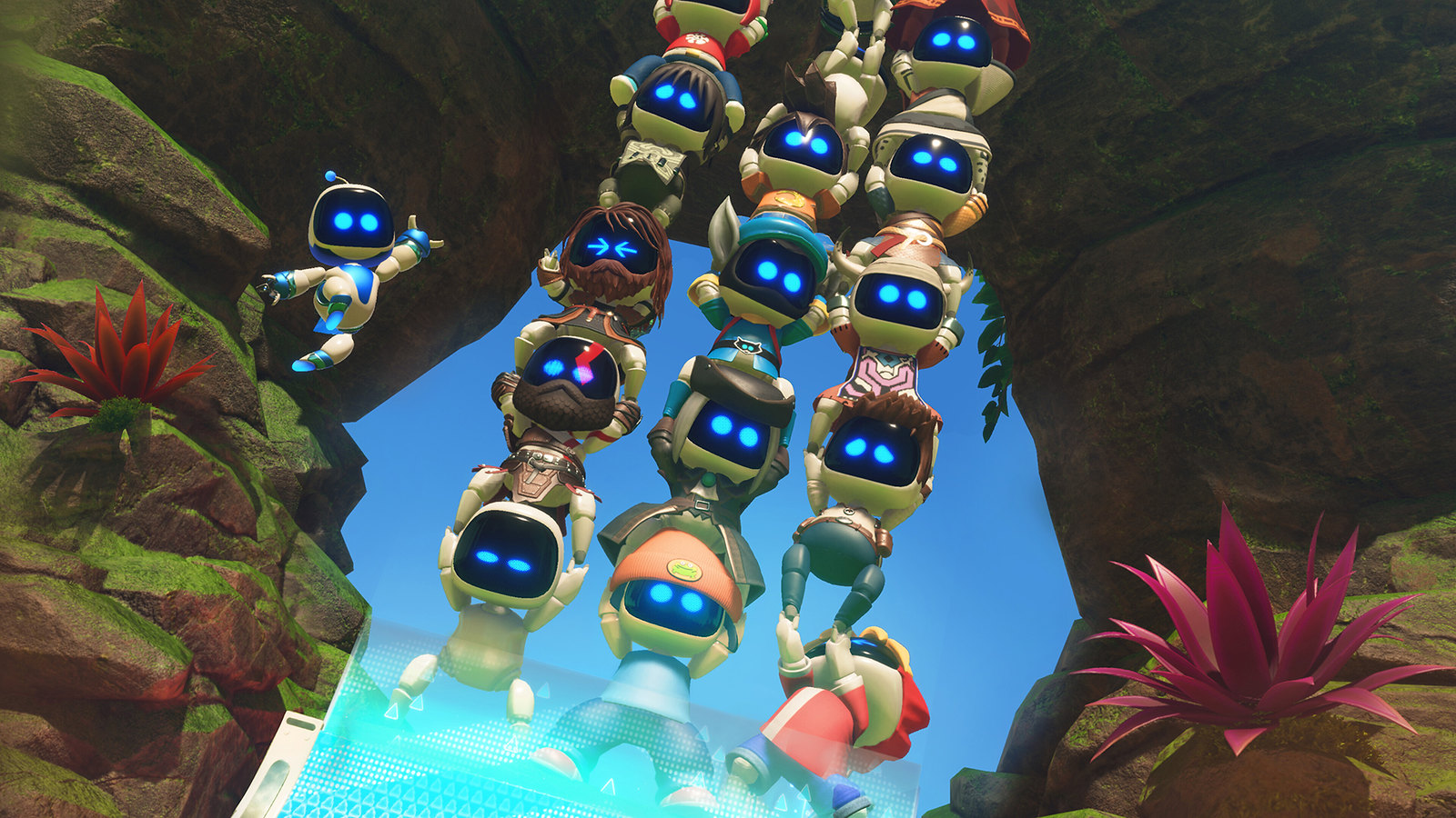 Vari personaggi di Astro Bot