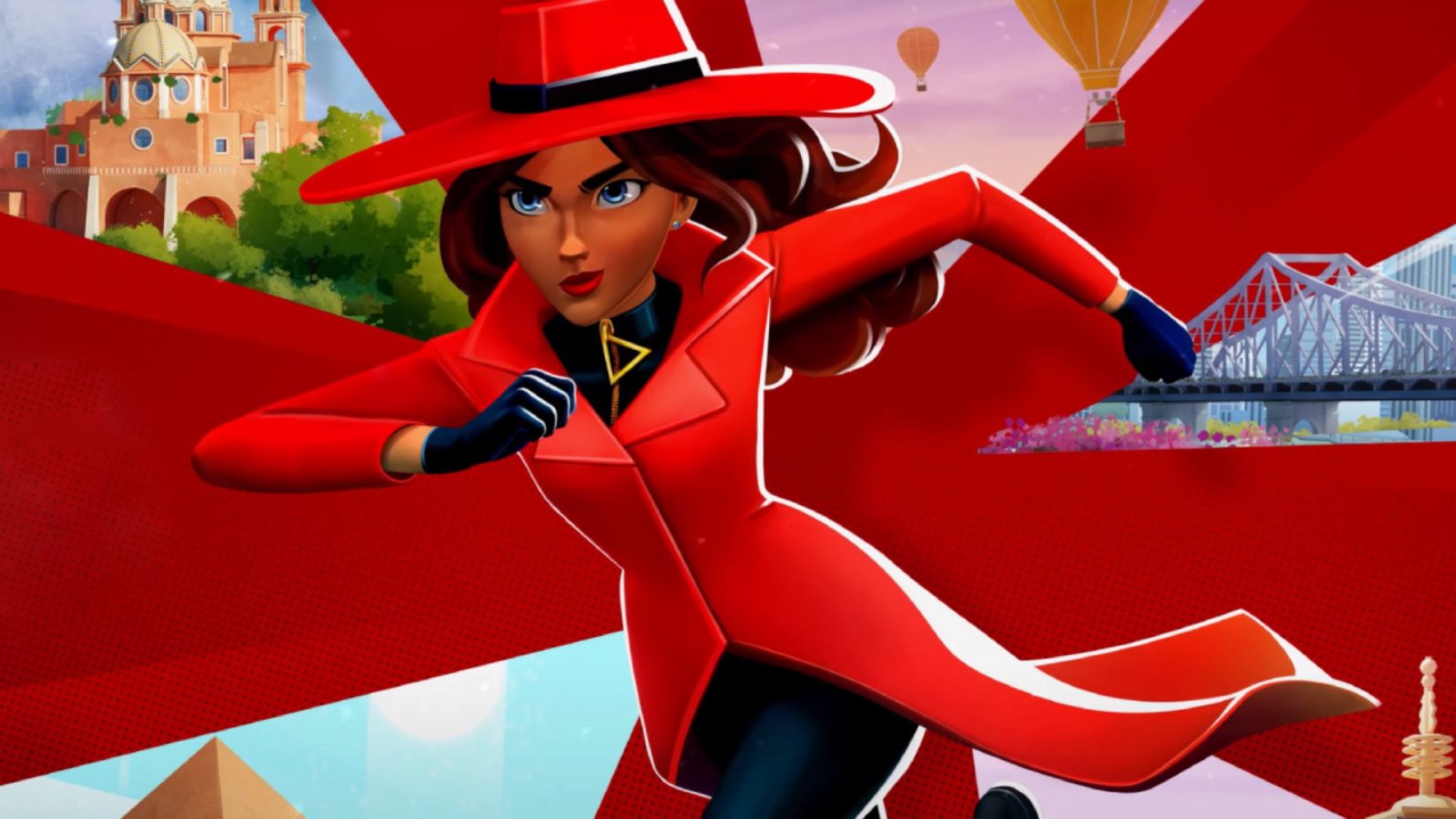 La key art di Carmen Sandiego