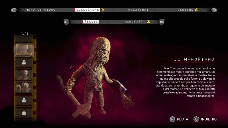 The Casting of Frank Stone è pieno zeppo di citazioni dedicate al mondo di Dead by Daylight, come queste bamboline che riproducono i serial killer del gioco