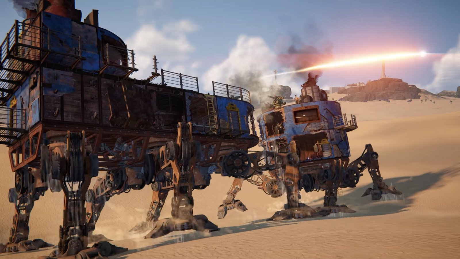 Due Trampler di SAND si speronano