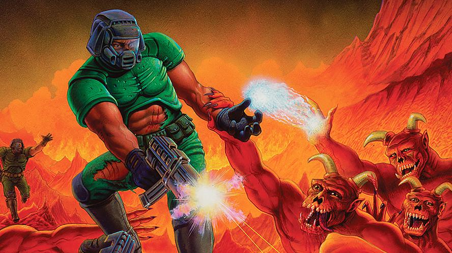 La copertina di Doom