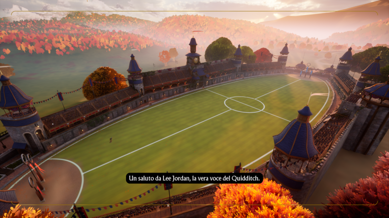 Hogwarts è solo uno dei campi presenti nel gioco, il cui numero totale, tuttavia, sfiora la mezza dozzina Hogwarts è solo uno dei campi presenti nel gioco, il cui numero totale, tuttavia, sfiora la mezza dozzina