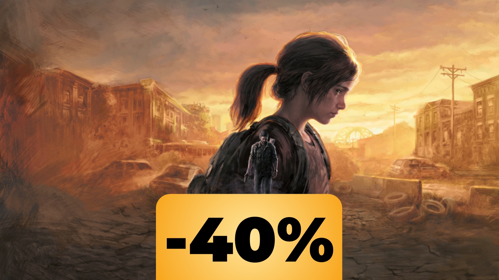 Ellie e Joel da The Last of Us Parte 1 e lo sconto di Instant Gaming