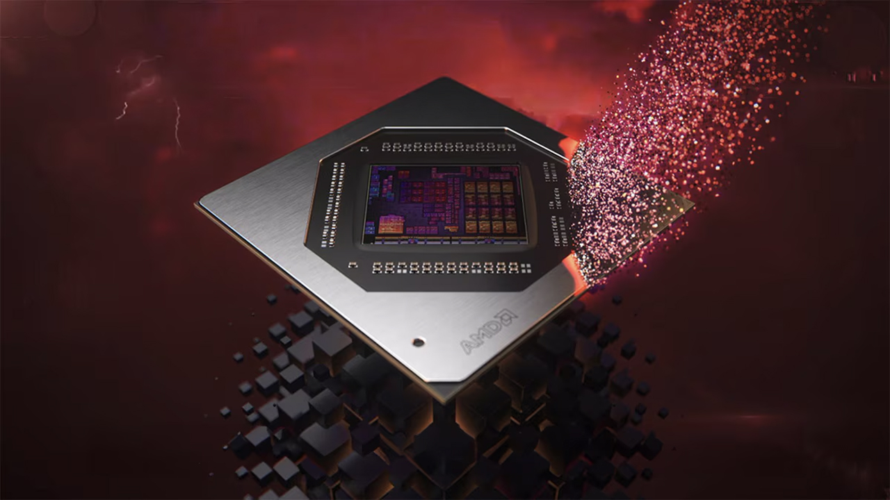 Un chip AMD Radeon serie 7000