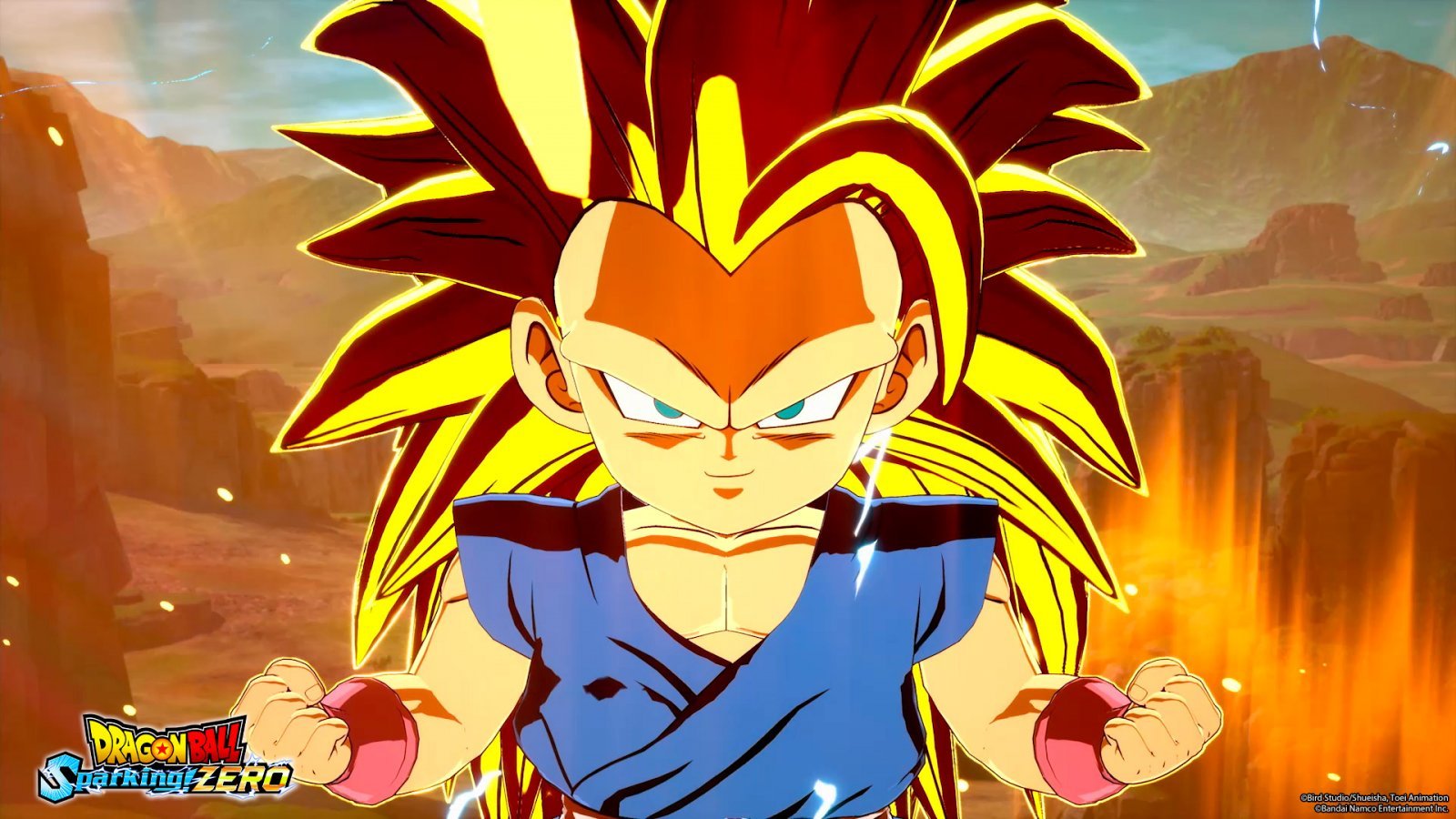 Uno dei personaggi di Dragon Ball: Sparking! Zero