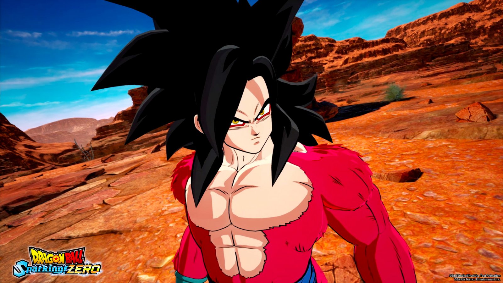 Goku Super Saiyan 4 in Dragon Ball: Sparking! Zero