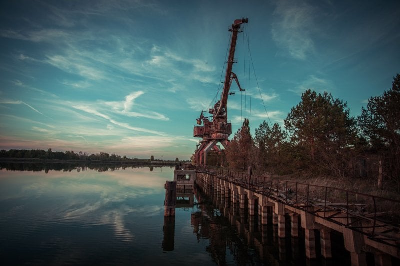 Zaton in una foto di Project Chornobyl Zone - Radioactive Team