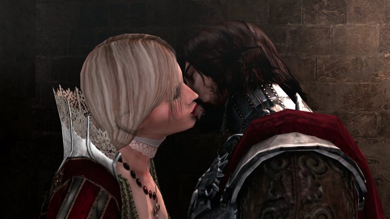 Cesare e Lucrezia Borgia in una relazione incestuosa, figlia di una campagna di screditamento