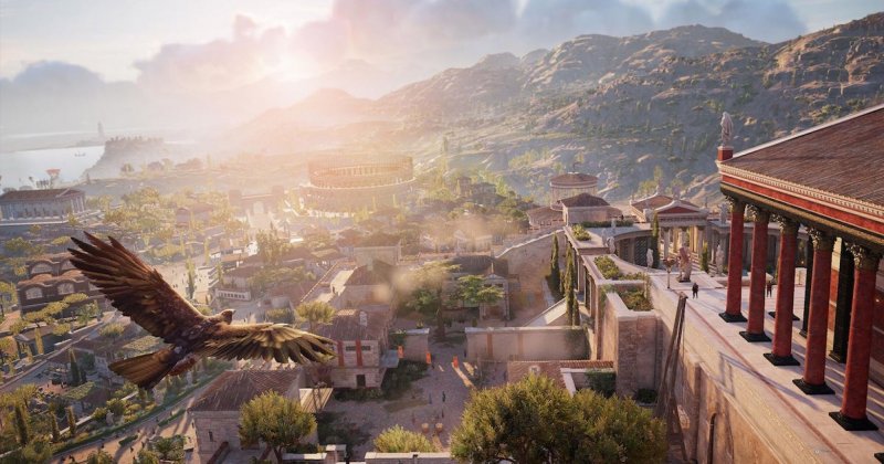 Cirene vista a volo d'aquila