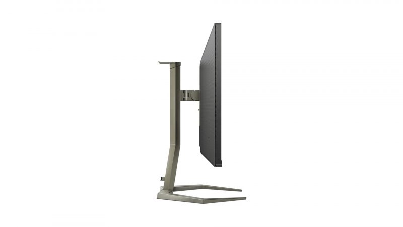 Il monitor Philips Evnia Gaming visto dal lato Il monitor Philips Evnia Gaming visto dal lato
