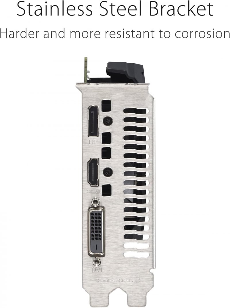 Le uscite della Asus Dual Nvidia GeForce RTX 3050 OC