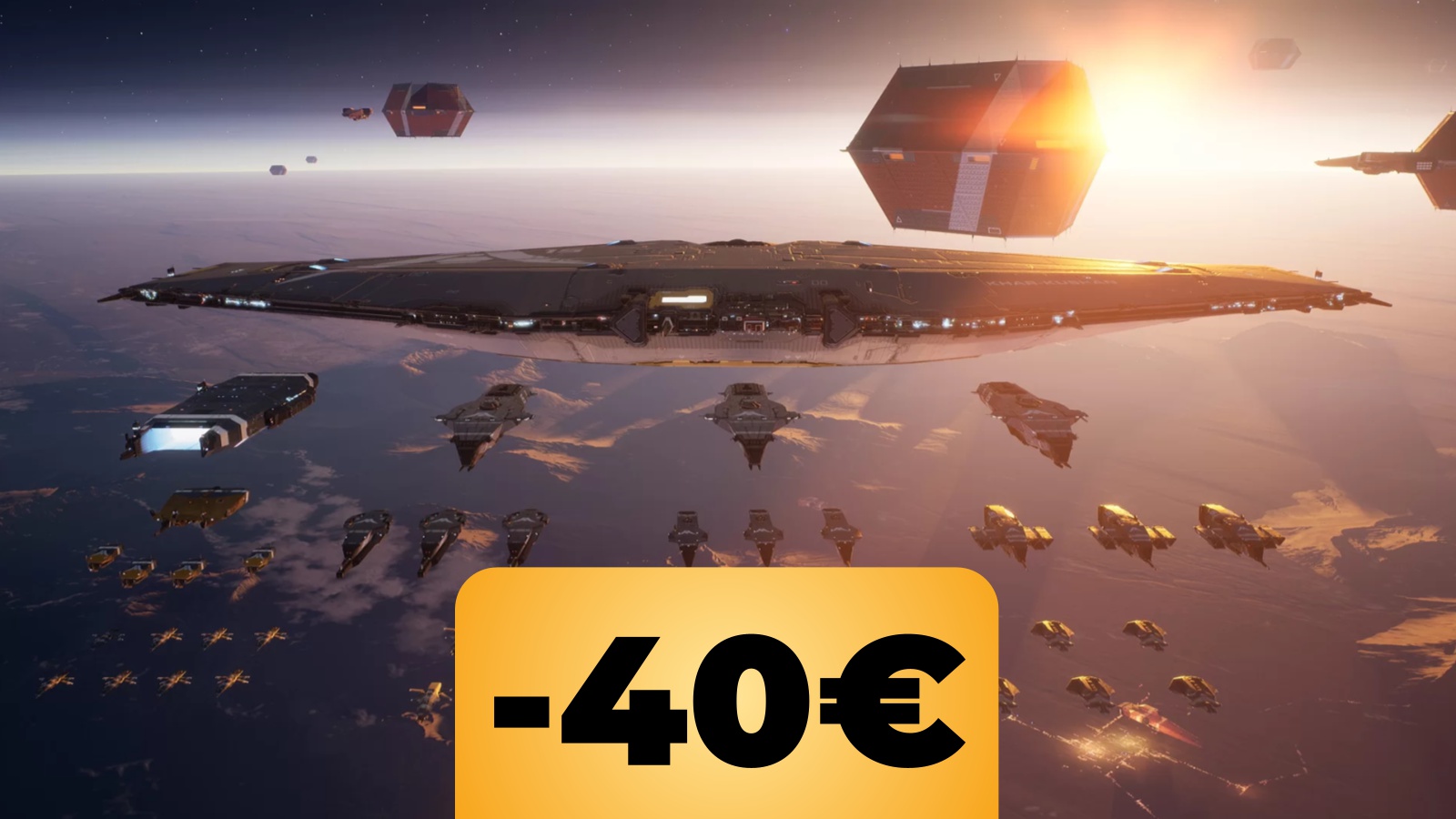 Navi di Homeworld 3 nello spazio e lo sconto di Instant Gaming