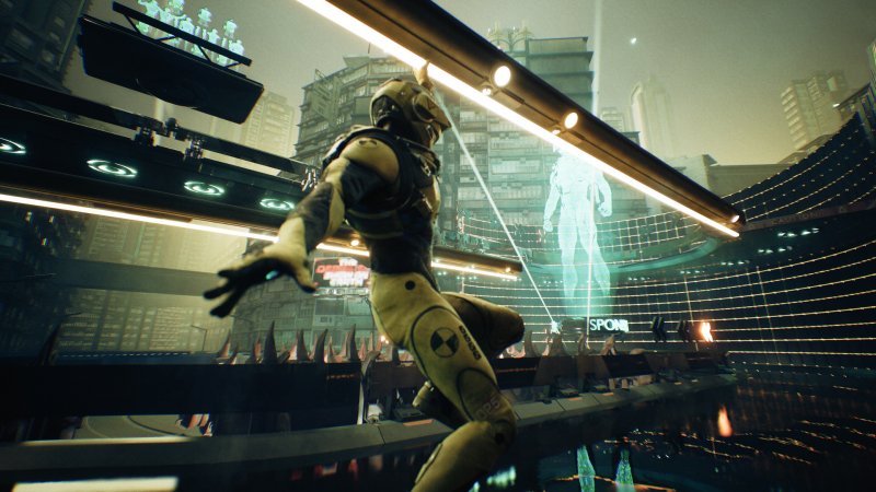 Attraversare la pista non è solo una questione di corsa: ci si arrampica, ci si aggrappa, si cammina sulle pareti. Ogni scorciatoia è gradita per arrivare in fondo