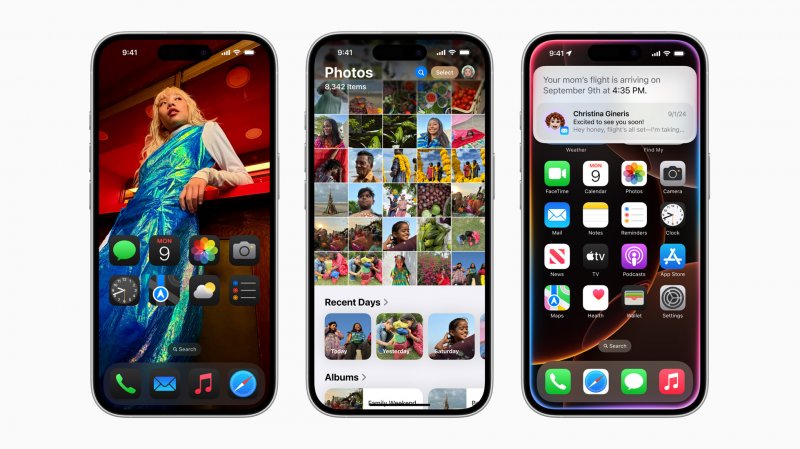 Disponibile da oggi, iOS 18 offre nuovi modi per personalizzare iPhone con più opzioni per la schermata Home e del Centro di Controllo e il restyling per Foto.