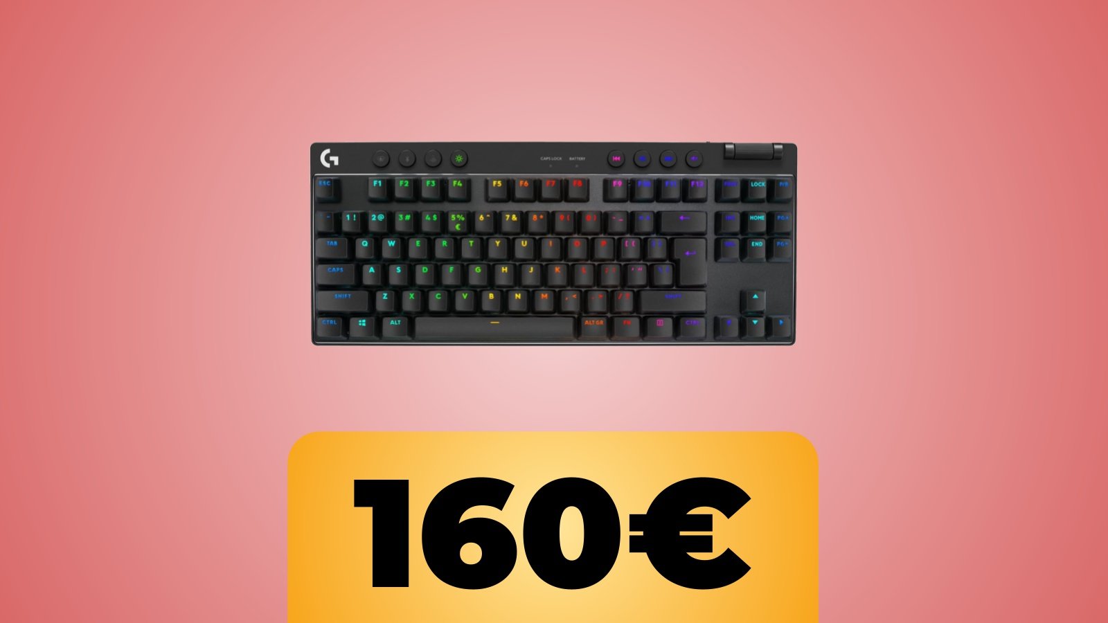 tastiera Logitech G PRO X TKL LIGHTSPEED e il prezzo su Amazon