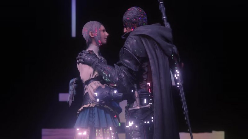Uno dei glitch grafici rilevati in Final Fantasy 16
