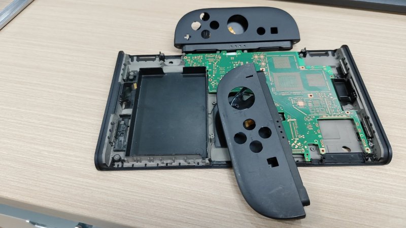 La presunta scheda madre di Nintendo Switch 2, in base al leak di oggi La presunta scheda madre di Nintendo Switch 2, in base al leak di oggi
