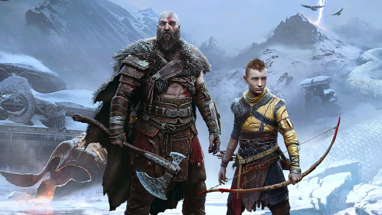 Kratos e Atreus in God of War: Ragnarok